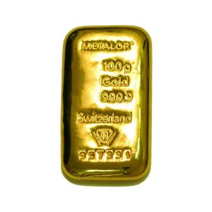 Metalor_100gramGoldBullionBar